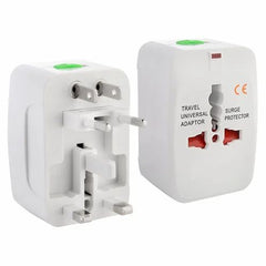 Adaptador De Corriente Universal Viaje Mundial Enchufe 4 En 1