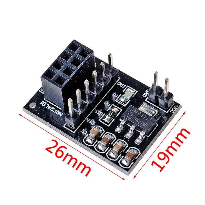 Adaptador Nrf24l01 Con Módulo Regulador Inalámbrico - Tecneu