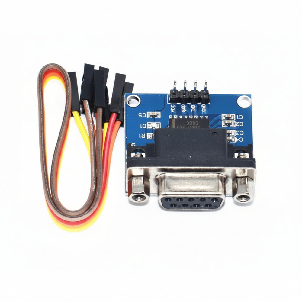 Adaptador Rs232 Max3232 A Ttl A Serial Db9
