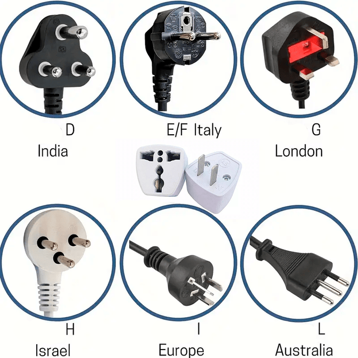 Adaptador Universal Enchufe Adaptador Corriente - Tecneu