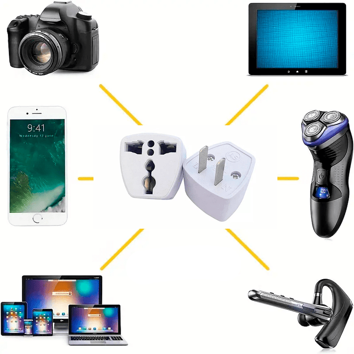Adaptador Universal Enchufe Adaptador Corriente - Tecneu