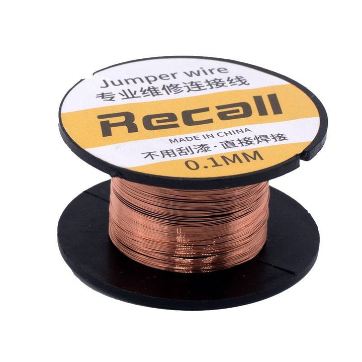 Alambre Magneto De Cobre Esmaltado 38awg 0.1mm 6.5m Motor, Bobina - Tecneu