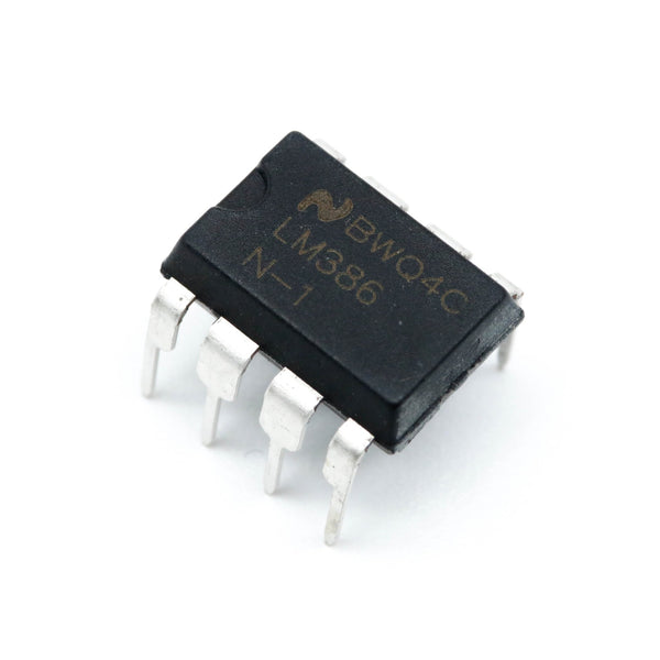 Amplificador de Audio Potencia Clase AB LM386N DIP - 8 - Tecneu
