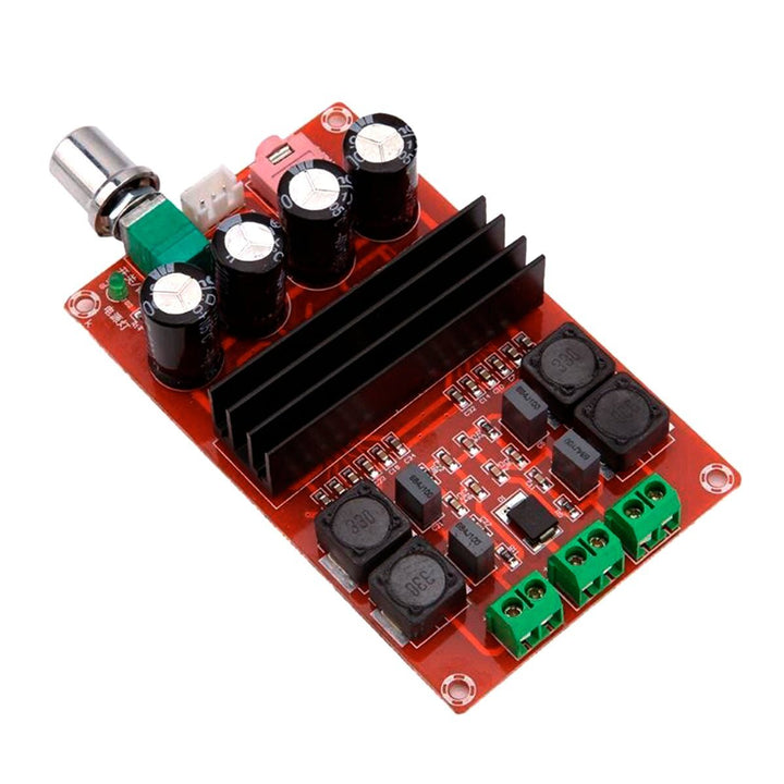Amplificador De Audio Xh - m190 Para 2 Bocinas 100w 12v 24v - Tecneu