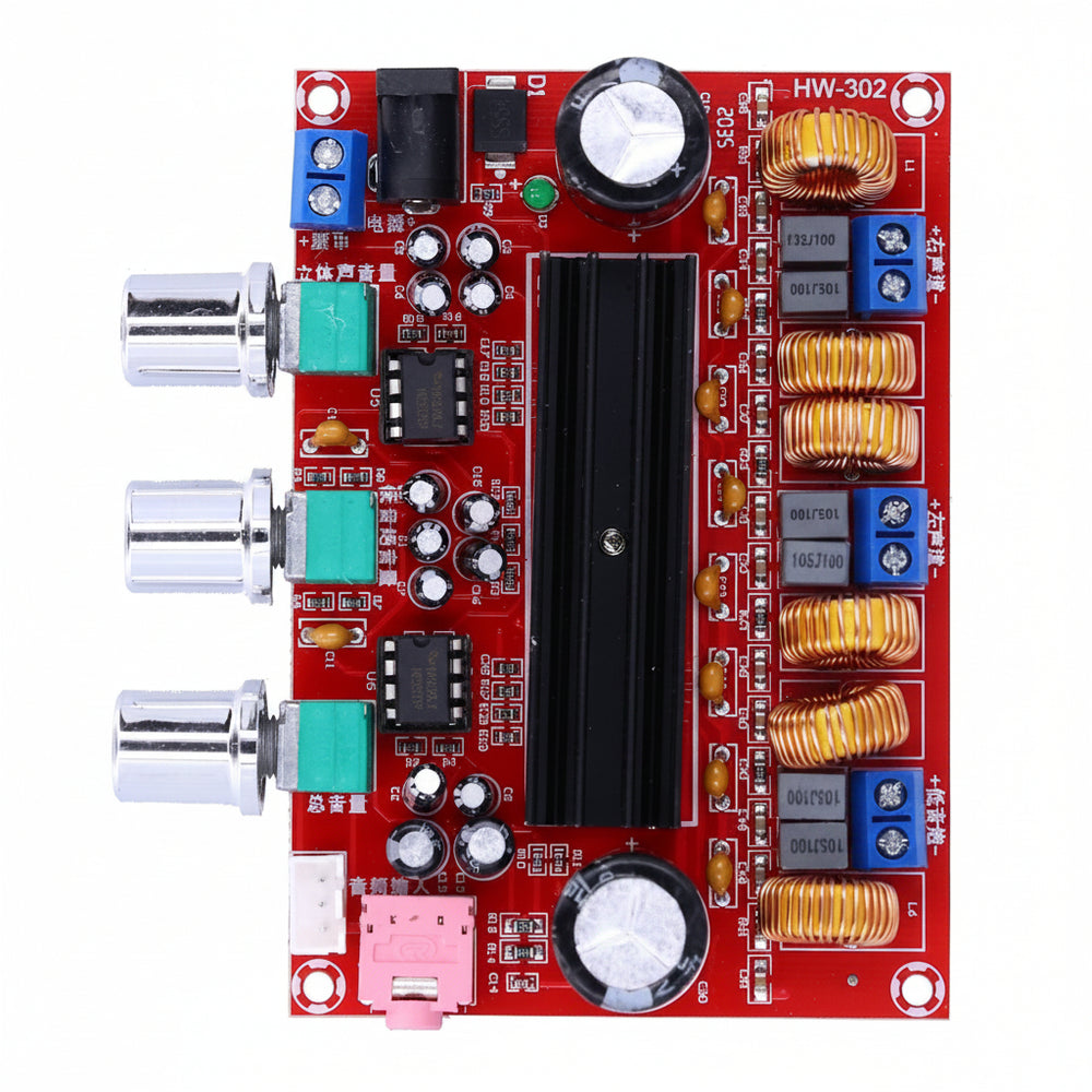 Amplificador Tpa3116 2.1 200w