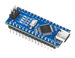 Arduino Nano V3.0 CH340 Conector Tipo C Pines Soldados
