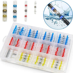 Autosoldante Termofit 210 Piezas Soldadura Termorretráctil Kit 4 Tamaños Para Cable Electrico