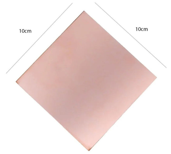 Baquelita 10x10 Cm 1 Cara Placa Fenolica Cobre Pcb - Tecneu