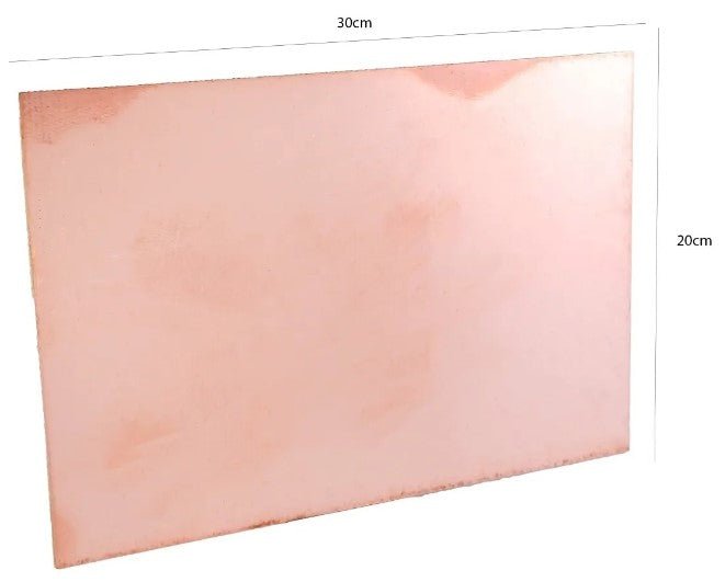 Baquelita 20x30 Cm 1 Cara Placa Fenolica Cobre Pcb - Tecneu