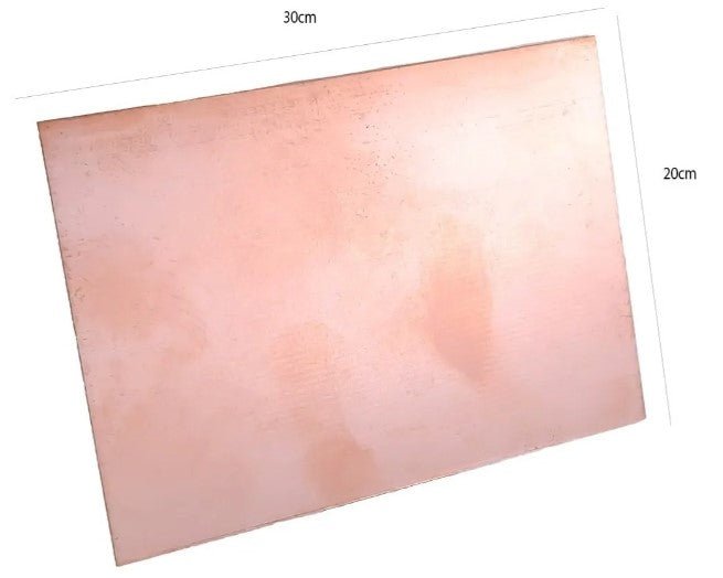 Baquelita 20x30 Cm 1 Cara Placa Fenolica Cobre Pcb - Tecneu