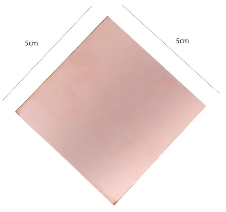 Baquelita 5x5 Cm 1 Cara Placa Fenólica Cobre Pcb - Tecneu