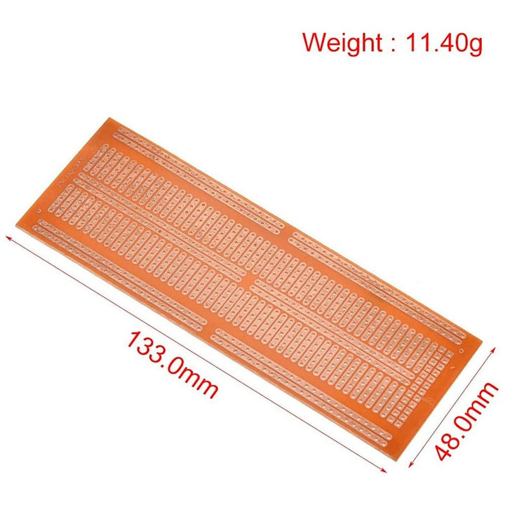 Baquelita Placa Perforada 133x48mm - Tecneu