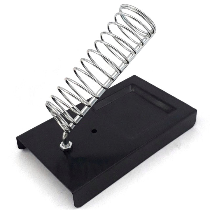 Base Para Cautín Tipo Lápiz Con Soporte Metálico Y Esponja - Tecneu