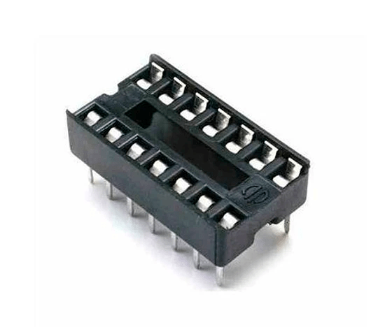 Base Socket para Circuito Integrado de 14 pines DIP-14