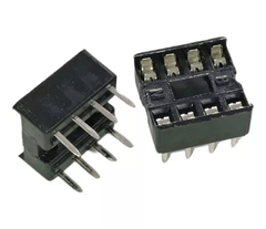 Base Socket para Circuito Integrado de 8 pines DIP-8