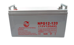 Batería de Gel Ciclo Profundo MVVTON NPG12-120 Solar 12V 120Ah