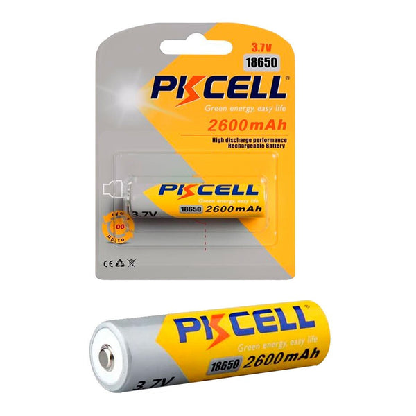 Batería De Ion De Litio Recargable 18650 3.7v 2600mah Li - ion - Tecneu