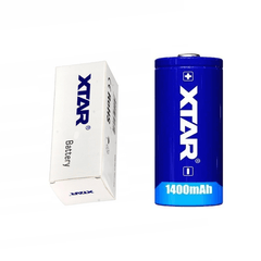 Batería de litio XTAR CR123A 1400mAh 3V