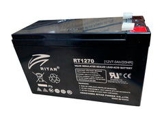 Batería de Plomo-Ácido Ritar RT1270 AGM Sellada VRLA 12V 7Ah