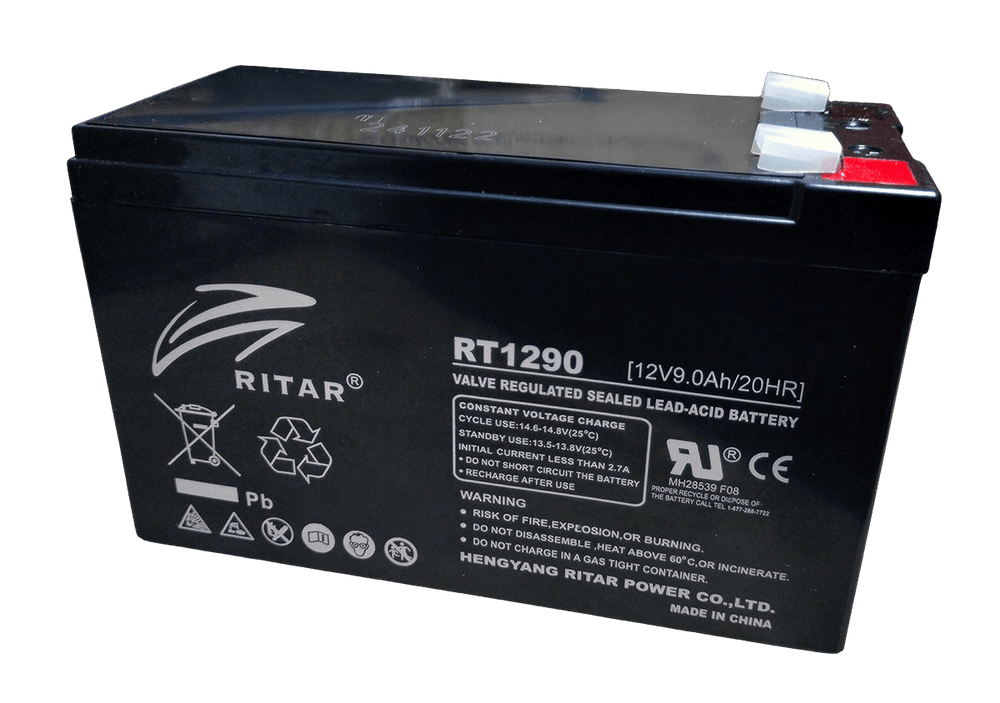 Batería de Plomo-Ácido Sellada Ritar RT1290 AGM VRLA 12V 9Ah