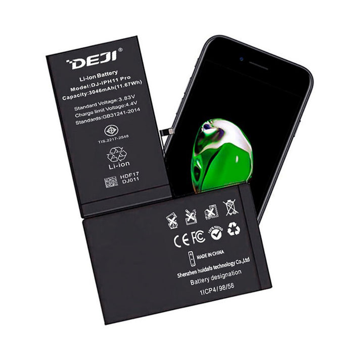 Batería DEJI 3046mAh iPhone 11 Pro + Kit De Instalación - Tecneu