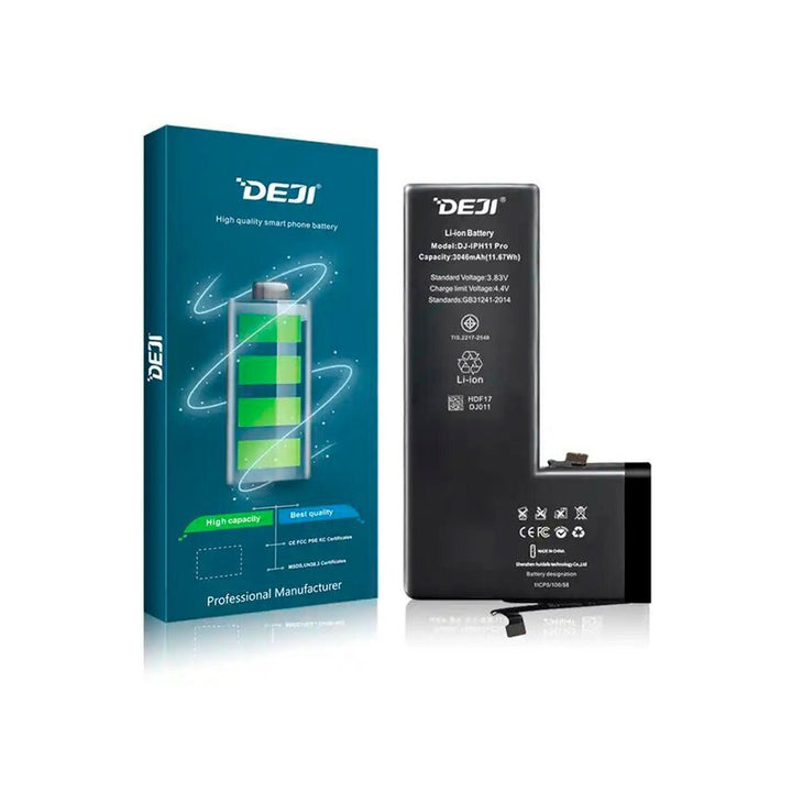 Batería DEJI 3046mAh iPhone 11 Pro + Kit De Instalación - Tecneu