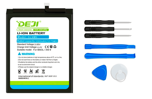 Batería DEJI BM3L para Xiaomi 9 3300mAh - Tecneu
