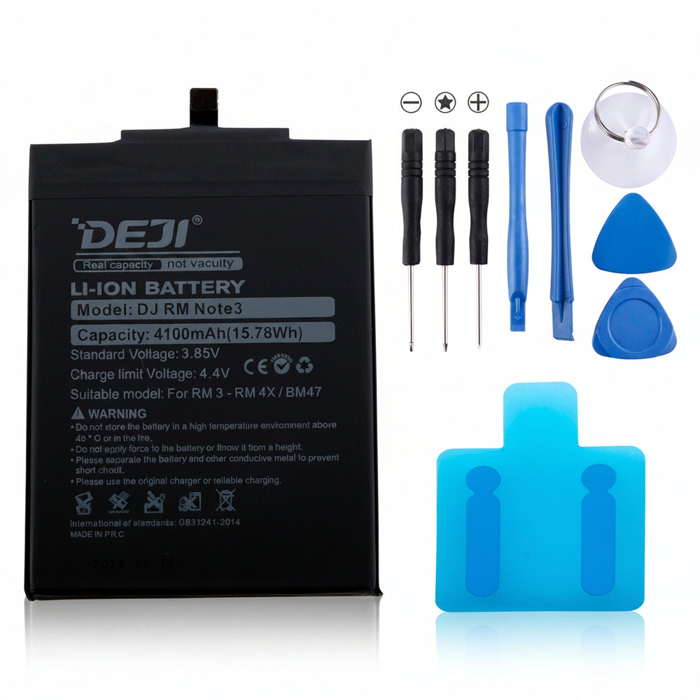Batería DEJI BM47 Para  Xiaomi RedMi 3 / RedMi 4X 4100mAh