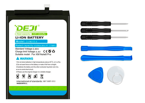 Batería DEJI BM4J para Xiaomi Redmi Note 8 Pro 4500mAh - Tecneu