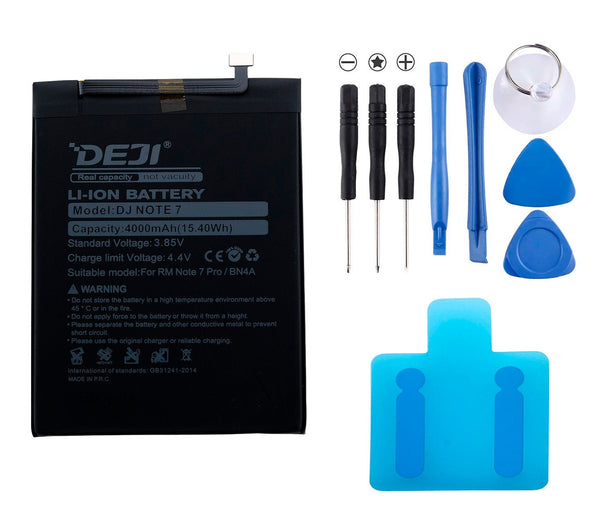 Batería DEJI BN4A 4000mAh Xiaomi Redmi Note 7 / Note 7 Pro - Tecneu
