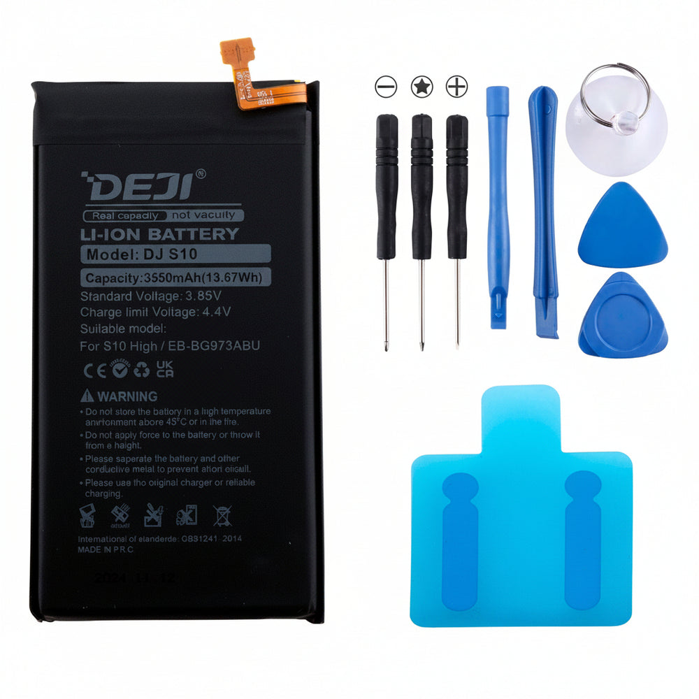 Batería DEJI EB-BG973ABU para Samsung Galaxy S10 SM-G973F 3400mAh