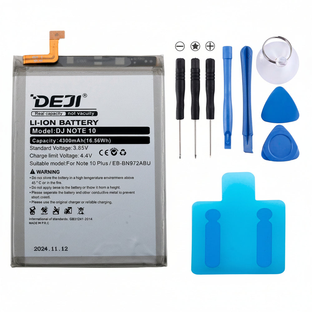 Bateria Deji EB-BN972ABU para Samsung Note 10 Plus 4300mah