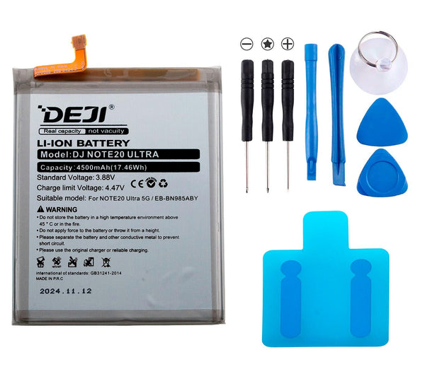 Batería DEJI EB - BN985ABY 4500mAh para Samsung Galaxy Note 20 Ultra - Tecneu