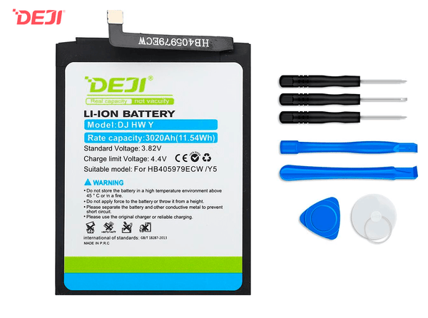 Batería Deji HB405979ECW para Huawei Y6 2019, Y6 Pro 2017 3020mAh - Tecneu