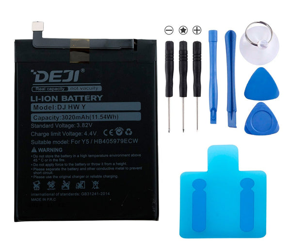 Batería Deji HB405979ECW para Huawei Y6 2019, Y6 Pro 2017 3020mAh - Tecneu
