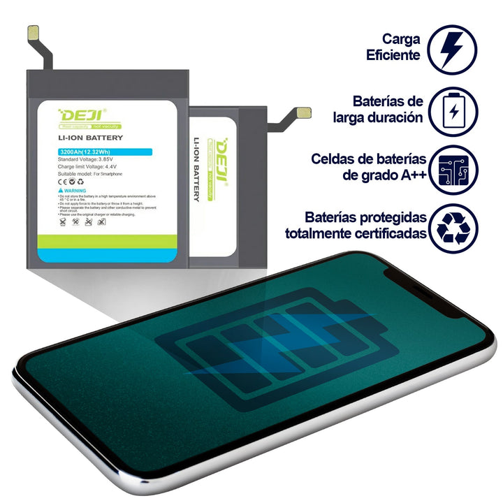 Bateria Deji JK50 para Moto G50/One power P30/G7power/G8power/E7plus/G9/G9play 5000mAh - Tecneu