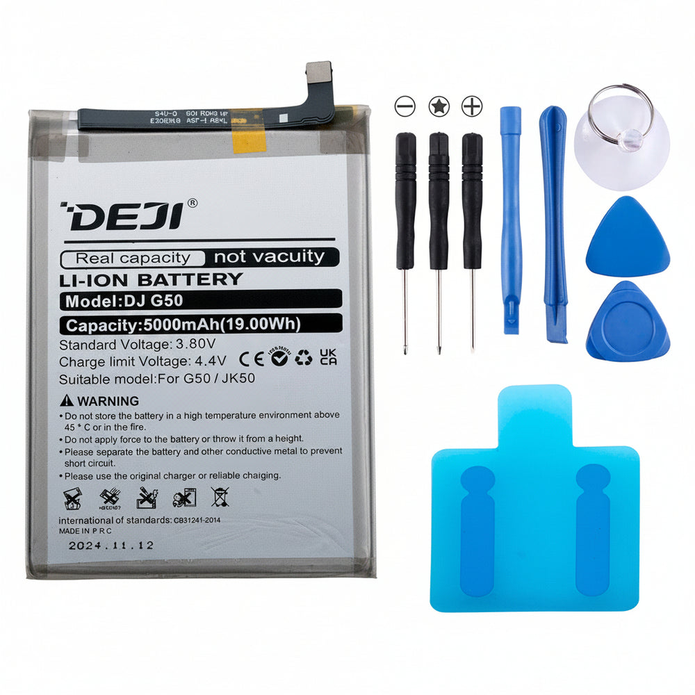 Bateria Deji JK50 para Moto G50/One power P30/G7power/G8power/E7plus/G9/G9play 5000mAh