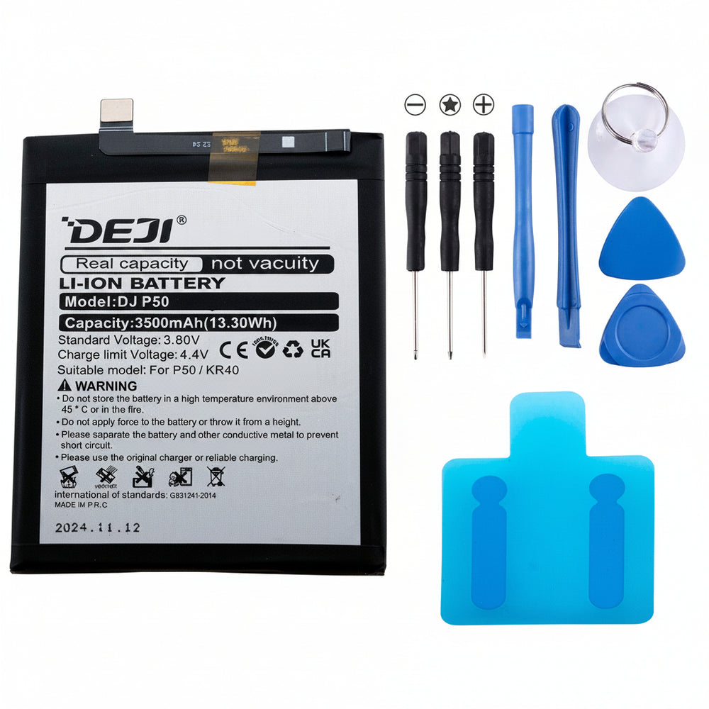 Batería DEJI KR40 para Moto One Vision/Action 3500mAh