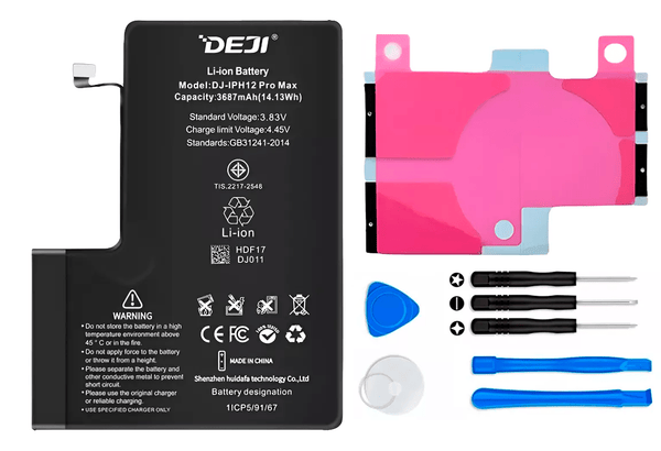 Batería DEJI Para iphone 12 Pro Max Capacidad Original 3687mAh - Tecneu