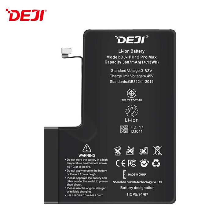 Batería DEJI Para iphone 12 Pro Max Capacidad Original 3687mAh - Tecneu
