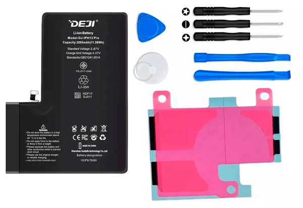 Batería DEJI para Iphone 13 Pro 3095mAh Capacidad Original - Tecneu