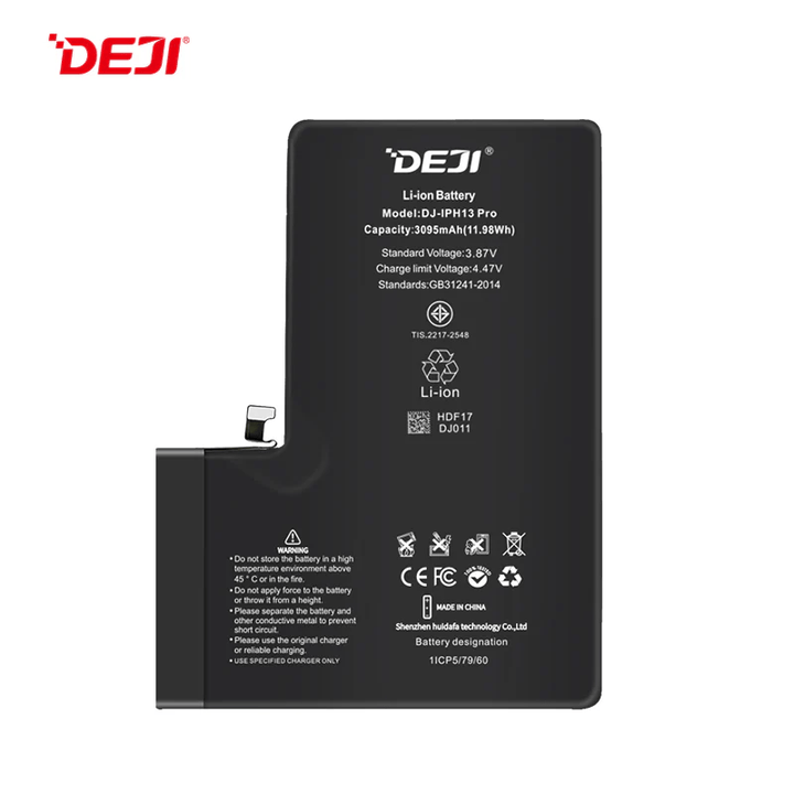 Batería DEJI para Iphone 13 Pro 3095mAh Capacidad Original - Tecneu