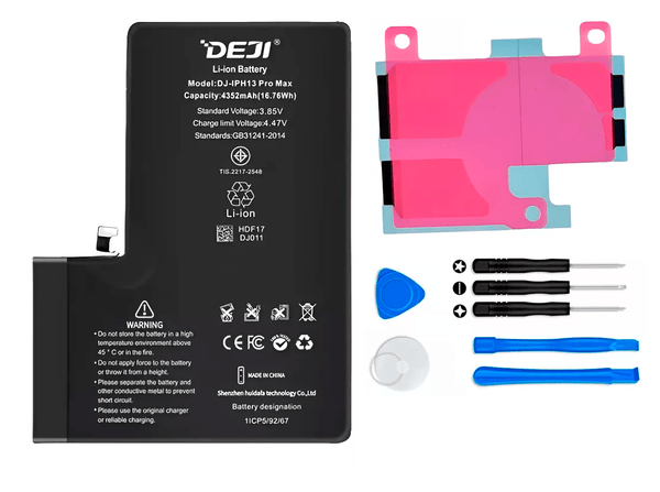 Batería DEJI para Iphone 13 Pro Max 4352mAh Capacidad Original - Tecneu