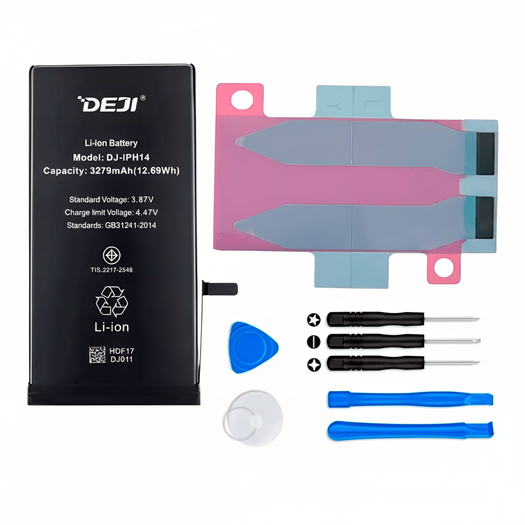 Batterie Haute Capacité 6500mAh Pour IPhone 8 - Remplacement Avec Kit Outils - Compatible Modèles A1863, A1905, A1906 - Autonomie Améliorée