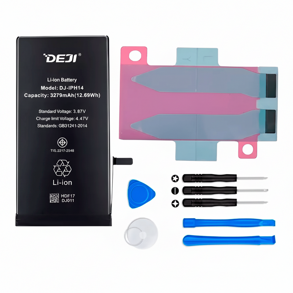 Batería DEJI para Iphone 14 3279mAh Capacidad Original
