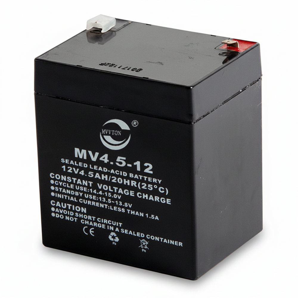 Batería MVVTON AGM MV4.5-12 Plomo-Ácido Sellada VRLA 12V 4.5Ah