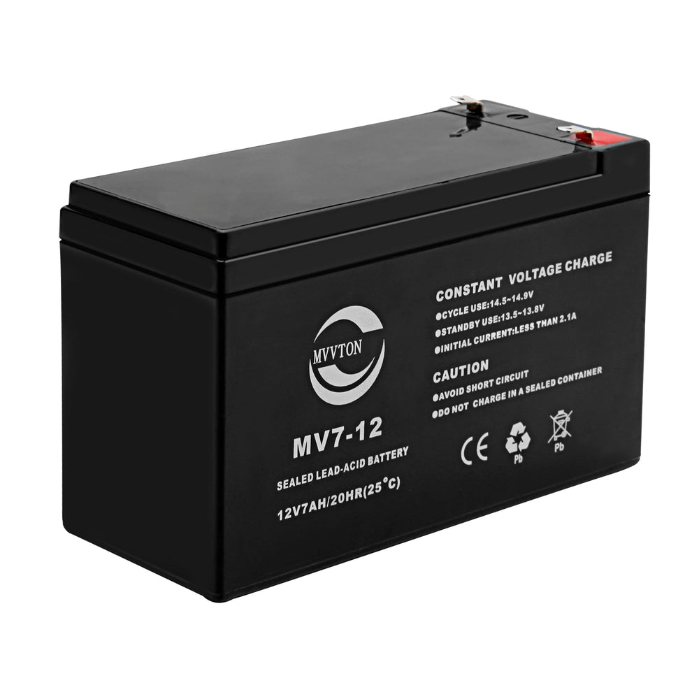 Batería MVVTON AGM MV7-12 Plomo-Ácido Sellada VRLA 12V 7Ah