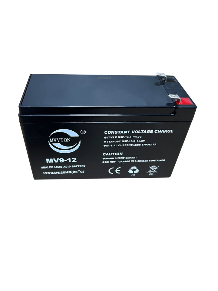 Batería MVVTON AGM MV9 - 12 Plomo - Ácido Sellada VRLA 12V 9Ah - Tecneu