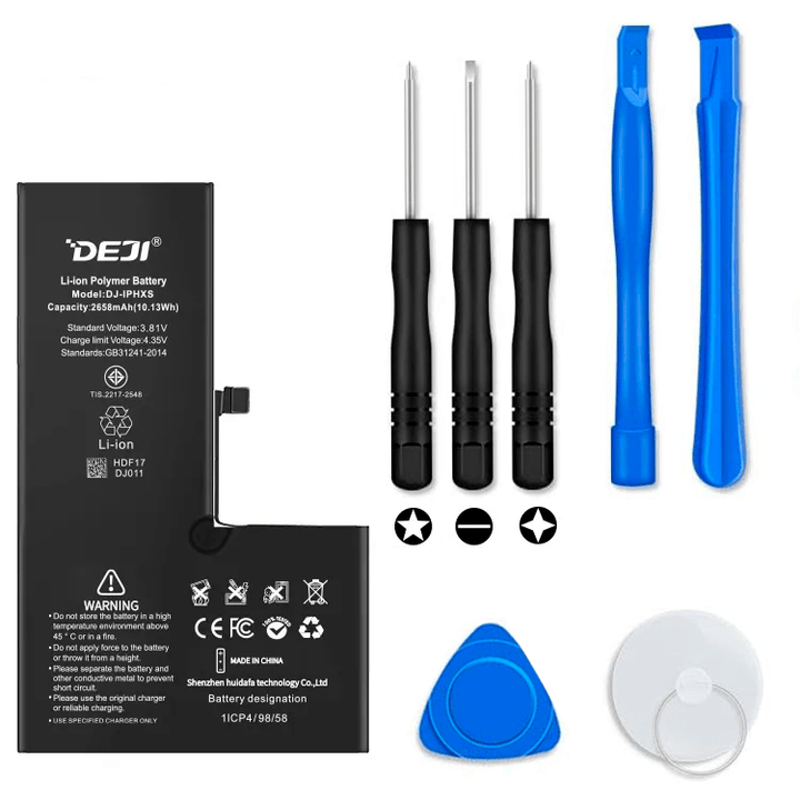 Batería Original Repuesto Para iPhone XS 2658mah Deji® + Kit De Instalación - Tecneu