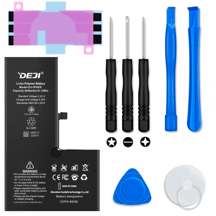 Batería Original Repuesto Para iPhone XS 2658mah Deji® + Kit De Instalación - Tecneu